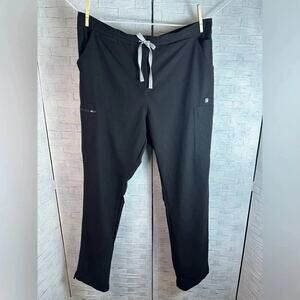 FIGS‎ Mens pants scrubs black  pockets drawstring pants work activewear